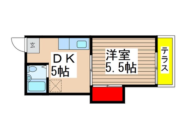 アミューズ高津の物件間取画像